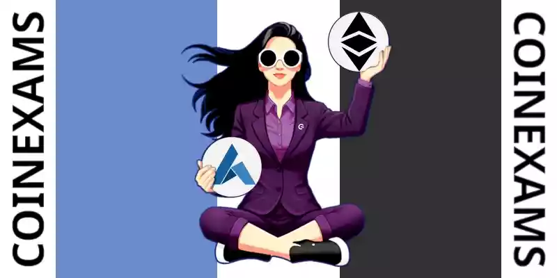 Nova (CoinExams Mascot) holding Ardor logo on the left and holding Ethereum Classic on the right.