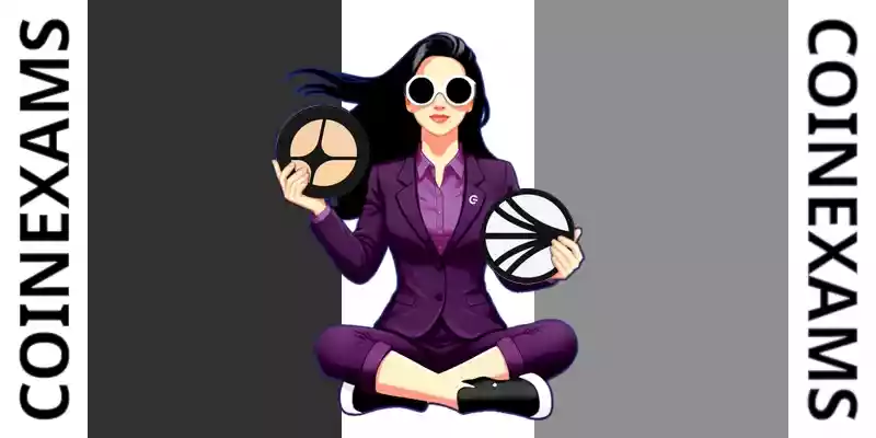 Nova (CoinExams Mascot) holding Aster logo on the left and holding Sonic on the right.