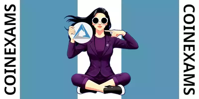 Nova (la mascotte de CoinExams) tenant le logo Cortex