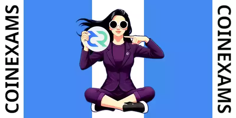 Nova(CoinExams吉祥物)手持Decred标志