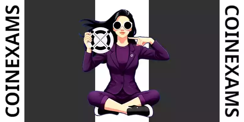 Nova(CoinExams吉祥物)手持Elrond标志