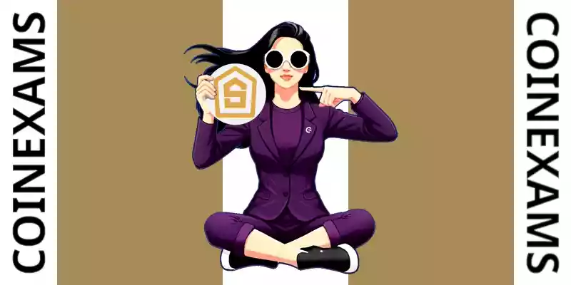 Nova(CoinExams吉祥物)手持Shentu标志
